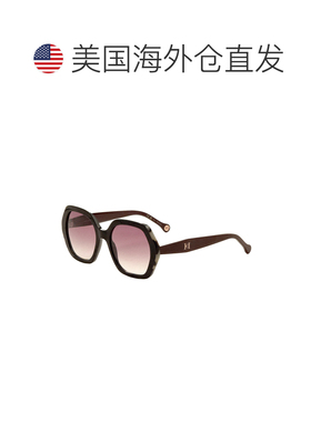 自营Carolina Herrera Women's 55 mm Black Sunglasses - black