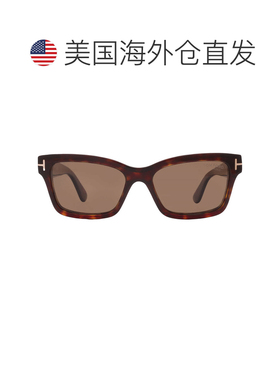 自营tom ford汤姆 福特米克尔偏光棕色猫眼女士太阳镜FT1085 52h