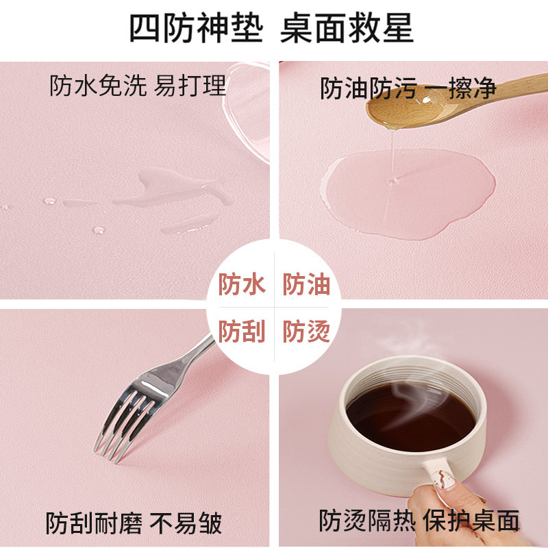 汉堡薯条电脑桌垫超大鼠标垫办公室键盘桌面垫子学习写字台书桌垫,淘宝优惠券,粉丝福利购,淘宝优惠卷