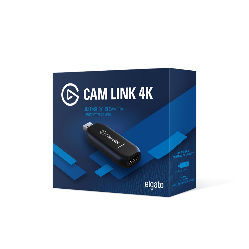 美商海盗船Elgato Cam Link 4K超高清视频采集卡USB主播直播专用-图2