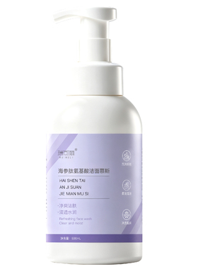 瑞可丽海参肽氨基酸洁面慕斯500ml