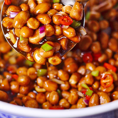 白老师老醋花生料汁凉拌汁蜂蜜花生糖醋包装油炸花生米调料家商用 - 图0