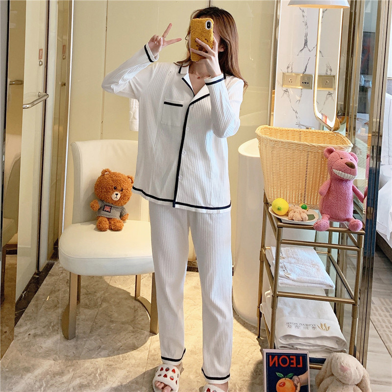 产妇月子服春秋纯棉吸汗怀孕期睡衣 姗邑家居服套装