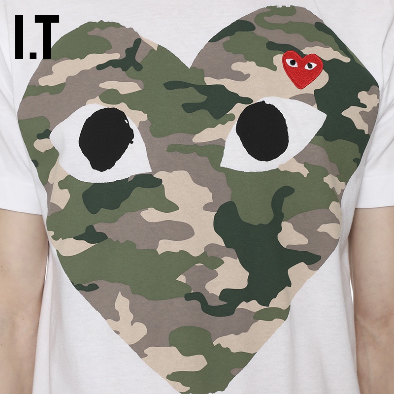 IT COMME des GARÇONS PLAY男装短袖T恤2019秋季新品爱心242MA - 图2