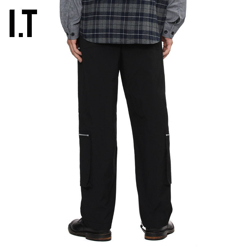 IT CDG COMME des GARCONS HOMME男装合身直筒裤工装裤长裤休闲裤 - 图2
