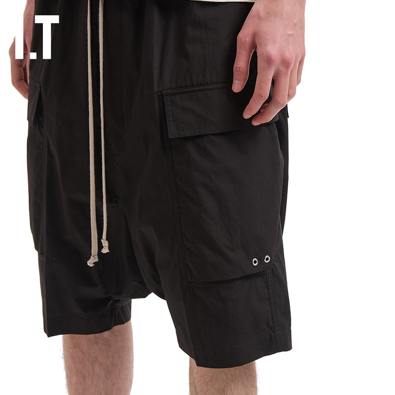 IT Rick Owens男装落裆短裤新款百慕大短裤工装裤五分裤2389TEMQ,淘宝优惠券,粉丝福利购,淘宝优惠卷