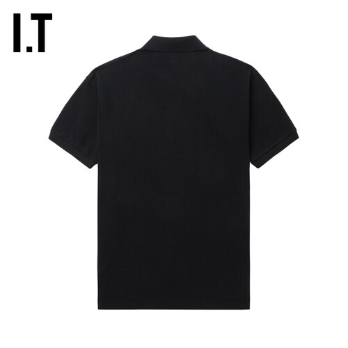 IT CDG PLAY COMME des GARCONS川久保玲情侣款纯色短袖polo衫 - 图1