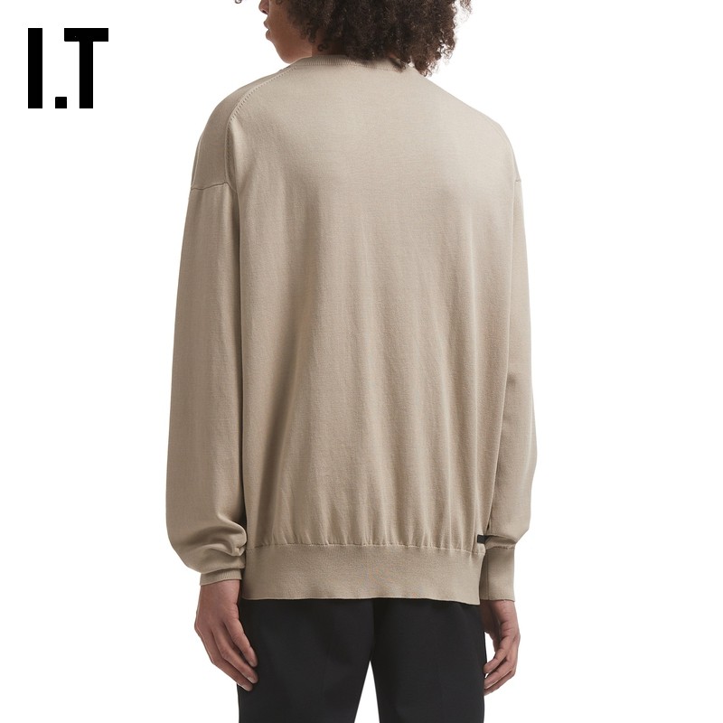 IT SOPH. SOPHNET.男装圆领针织衫新款基础款纯色薄毛衣S24062MM - 图3