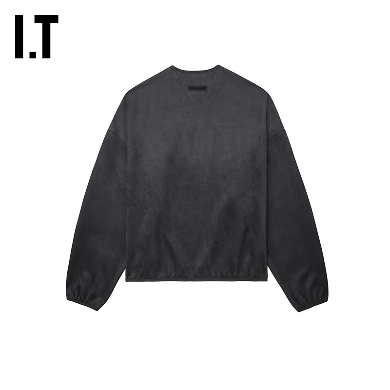 IT ESSENTIALS男装做旧磨白圆领卫衣新款潮酷有型套头上衣926732M,淘宝优惠券,粉丝福利购,淘宝优惠卷