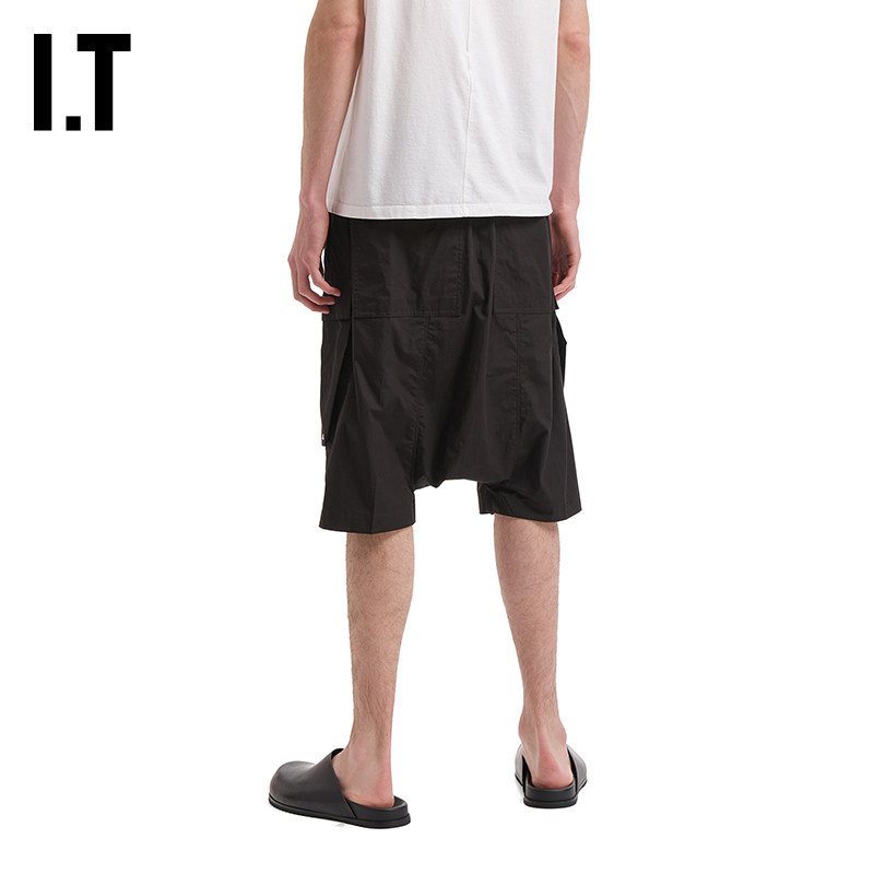 IT Rick Owens男装落裆短裤新款百慕大短裤工装裤五分裤2389TEMQ,淘宝优惠券,粉丝福利购,淘宝优惠卷