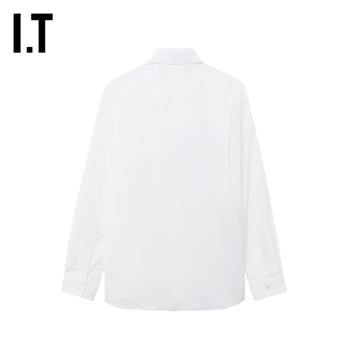 IT CDG COMME des GARCONS SHIRT男装彩色字母布贴缝饰长袖衬衫 - 图1