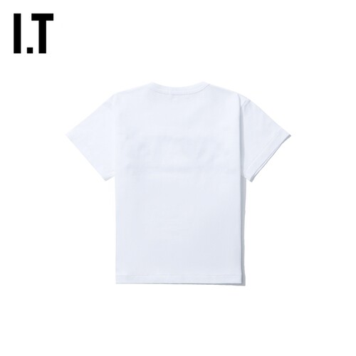 IT CDG PLAY COMME des GARÇONS川久保玲童装短袖T恤可爱logo印 - 图1
