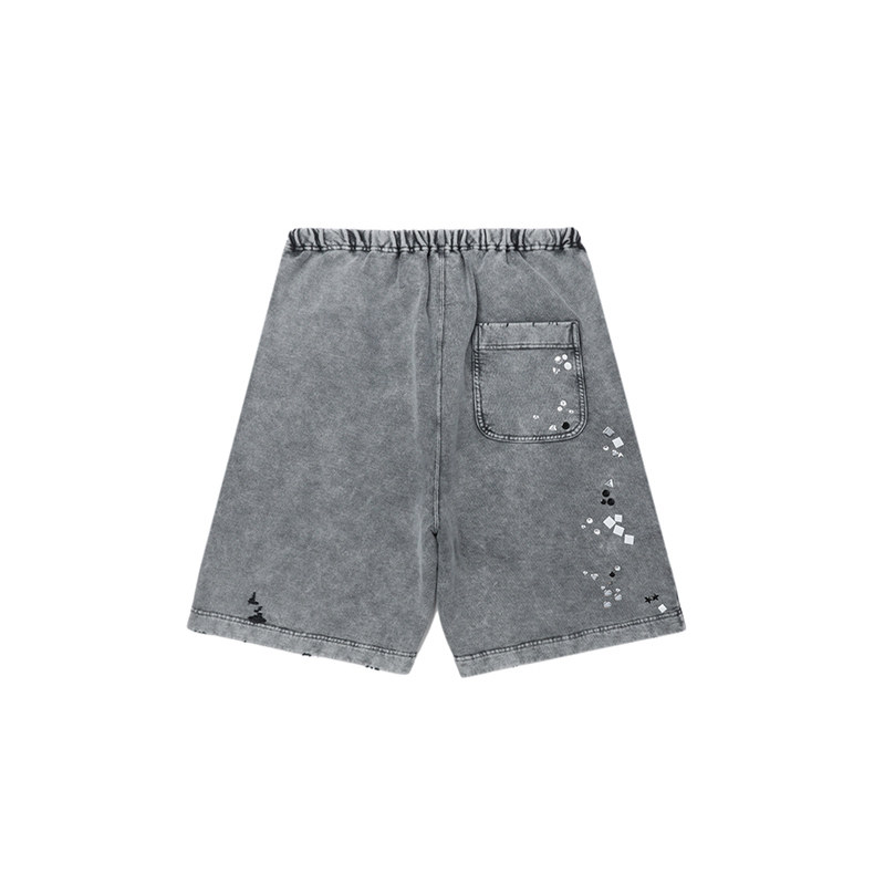 IT Mihara Yasuhiro男装阔腿裤运动短裤新款随性街潮做旧磨白卫裤,淘宝优惠券,粉丝福利购,淘宝优惠卷