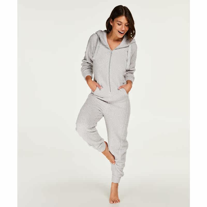 hunkemoller2020连帽保暖舒适睡衣 hunkemoller睡衣/家居服套装