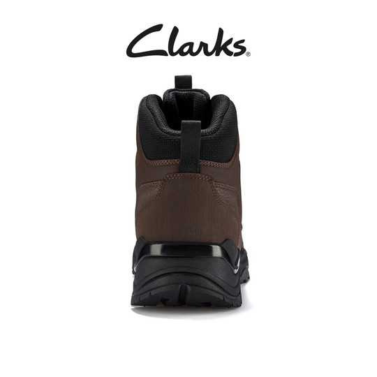 Clarks其乐Huntsham Lace男鞋秋冬新款高帮户外耐磨登山徒步鞋靴
