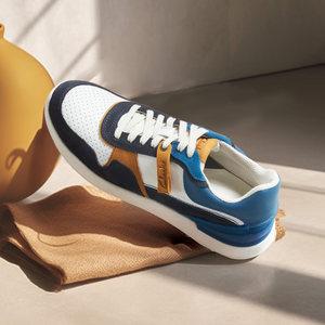 Clarks其乐男士春夏休闲鞋简约复古潮流运动跑鞋时尚撞色低帮鞋