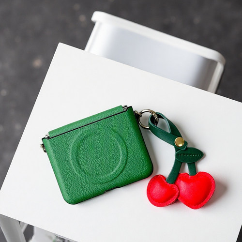 适用华为purax手机壳全包中轴铰链novaflips磁吸支架荣耀Magicvflip2高级皮小米mixflip2可爱三星zflip7防摔 - 图2