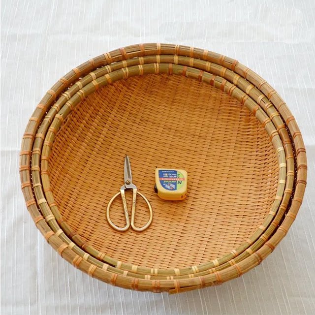 Bamboo plaque steamed bun basket anti-insect and mildewed bamboo weaving products