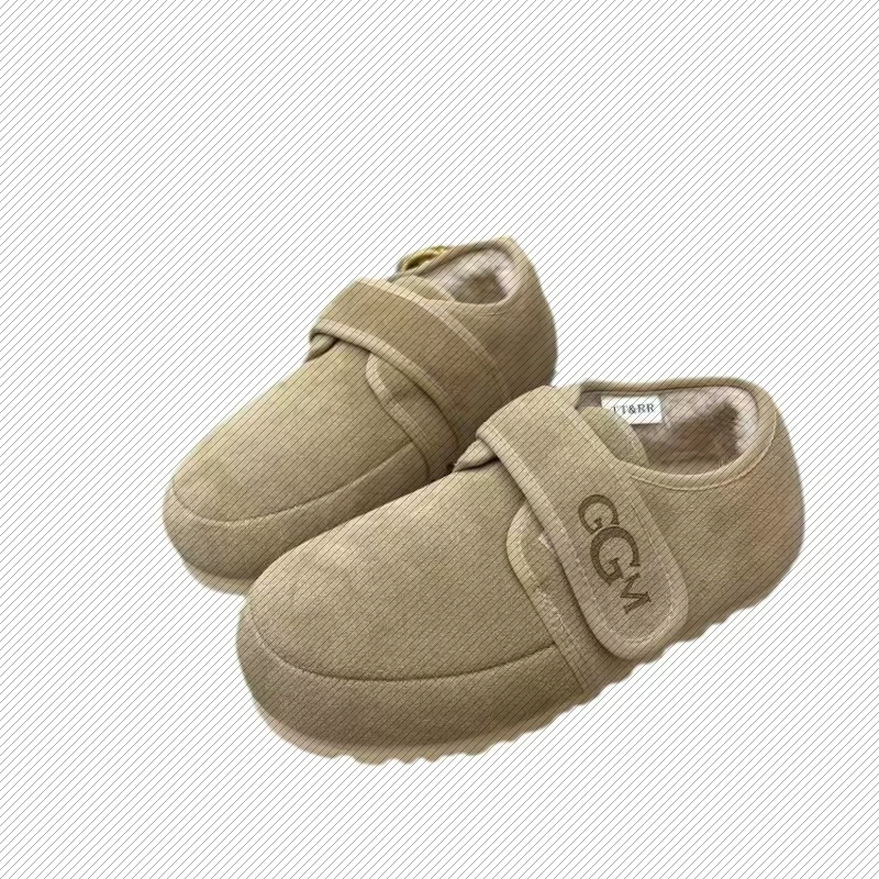 博肯鞋秋冬季新款软底鞋子新款时尚魔术贴棉鞋豆豆一脚蹬女鞋,淘宝优惠券,粉丝福利购,淘宝优惠卷