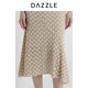 DAZZLE Desu Ole Skirt 2025 Summer Lace Skirt