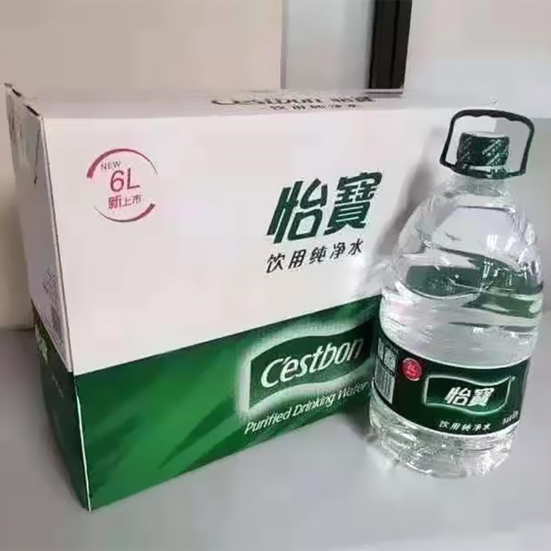 怡宝饮用水纯净水大桶6L*3桶整箱超大瓶装饮用水家庭办公桶装水-图2