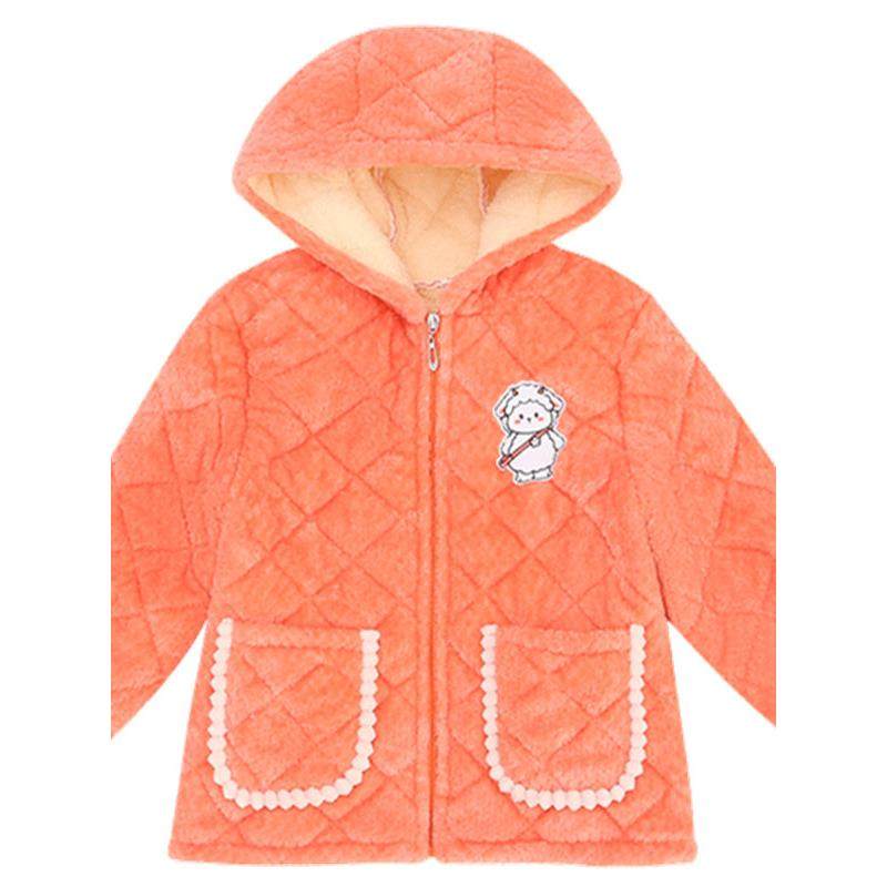 加绒加厚儿童罩衣秋冬季男女宝宝保暖防水防脏棉袄护衣可外穿外套,淘宝优惠券,粉丝福利购,淘宝优惠卷