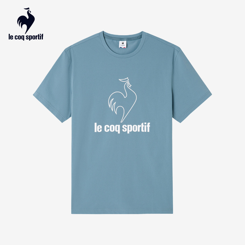 乐卡克法国公鸡夏男子舒适潮流时尚简约休闲运动短袖T恤利落百搭,淘宝优惠券,粉丝福利购,淘宝优惠卷