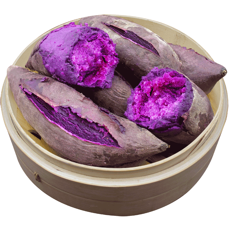 鲜箭旗舰店现挖农家冰糖心紫薯5斤装新鲜时令非越南红薯糯甜蜜薯番薯地瓜100