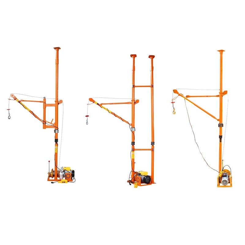 吊机小型家用升降220V门窗建筑装修室内吊运机电动上料机提升机 - 图3