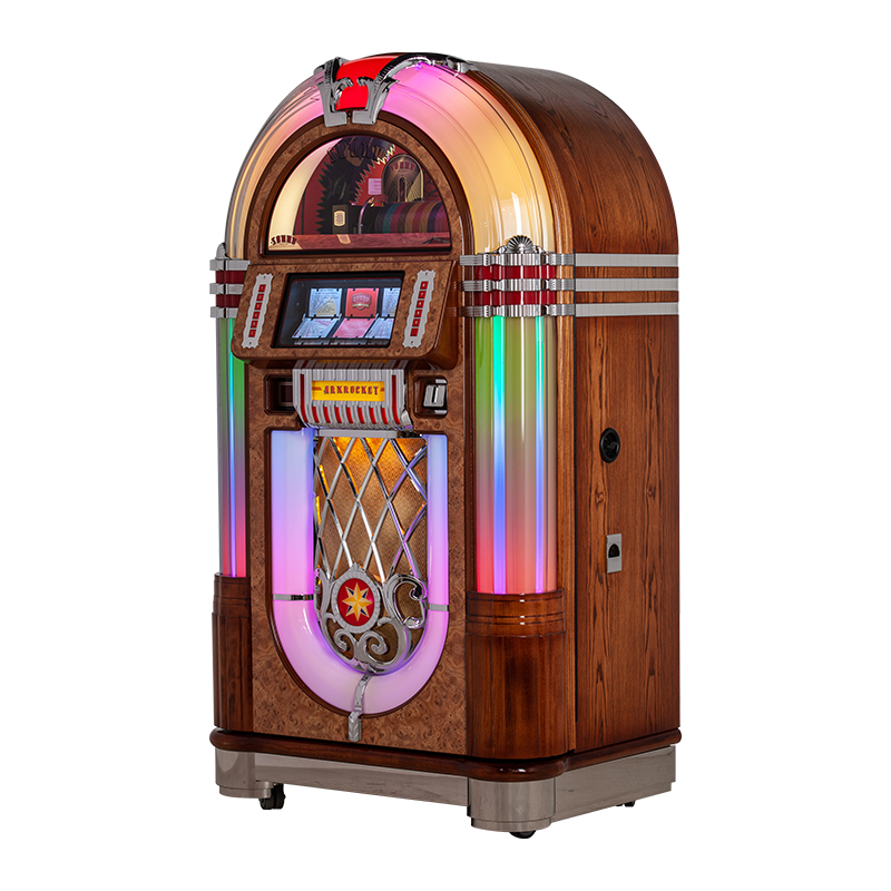 英国复古蓝牙CD播放机内置80张CD自动点唱机Jukebox音响娱乐设备 - 图3