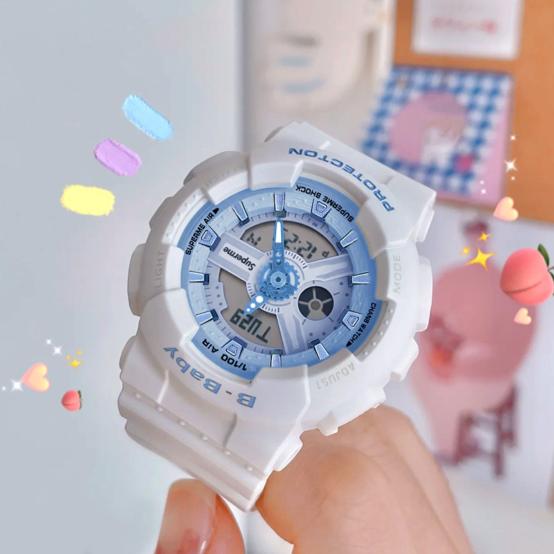 杨紫同款女ins风独角兽简约电子表 tirense国产腕表