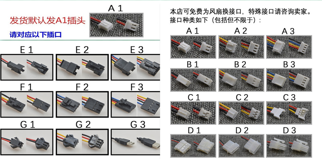 4 5 6 7 8 9 12 cm厘米功放机箱电源散热风扇磁悬浮静音12V-图1