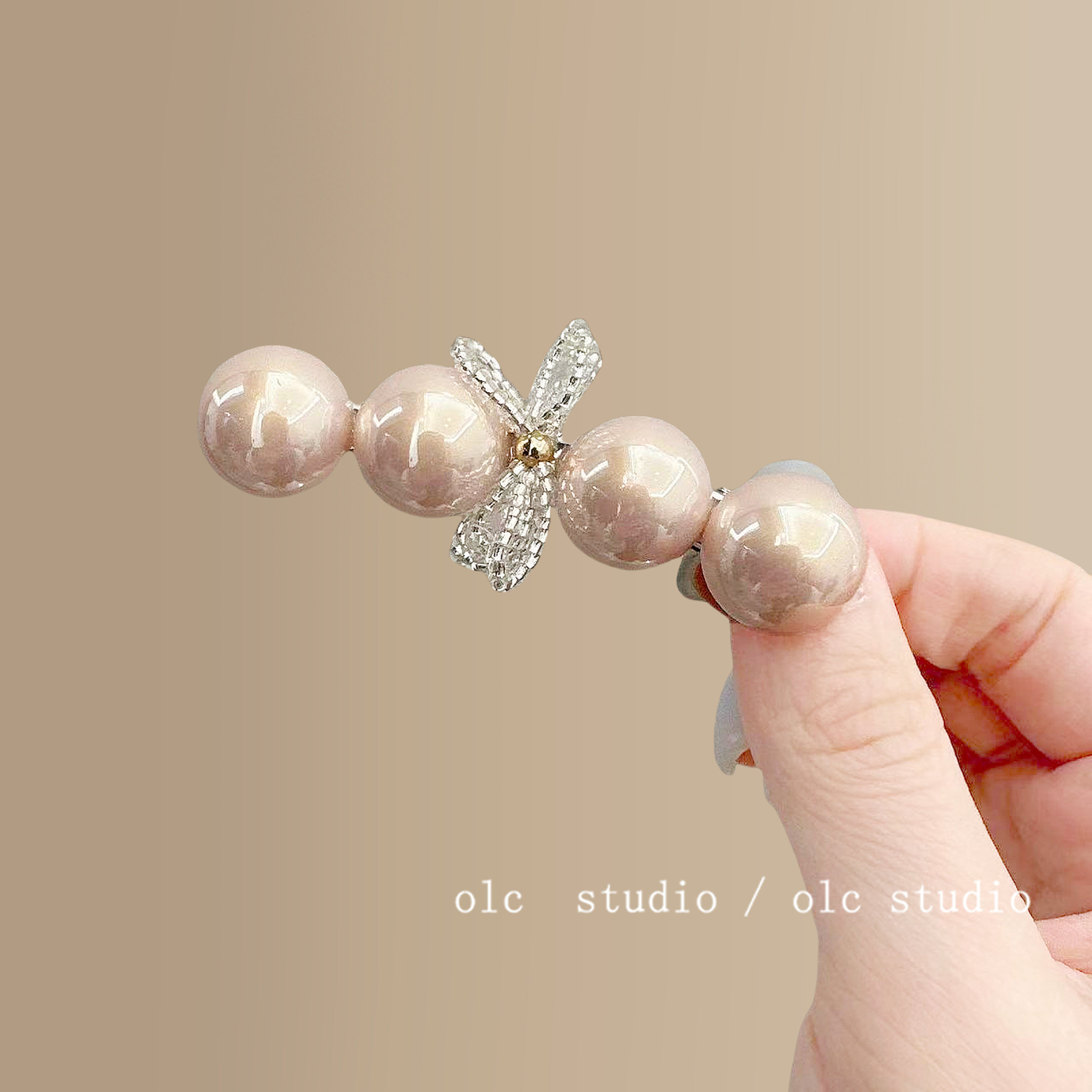 韩系女主~轻奢珍珠发夹边夹侧边甜美复古鸭嘴夹蝴蝶结旅行发卡女,淘宝优惠券,粉丝福利购,淘宝优惠卷