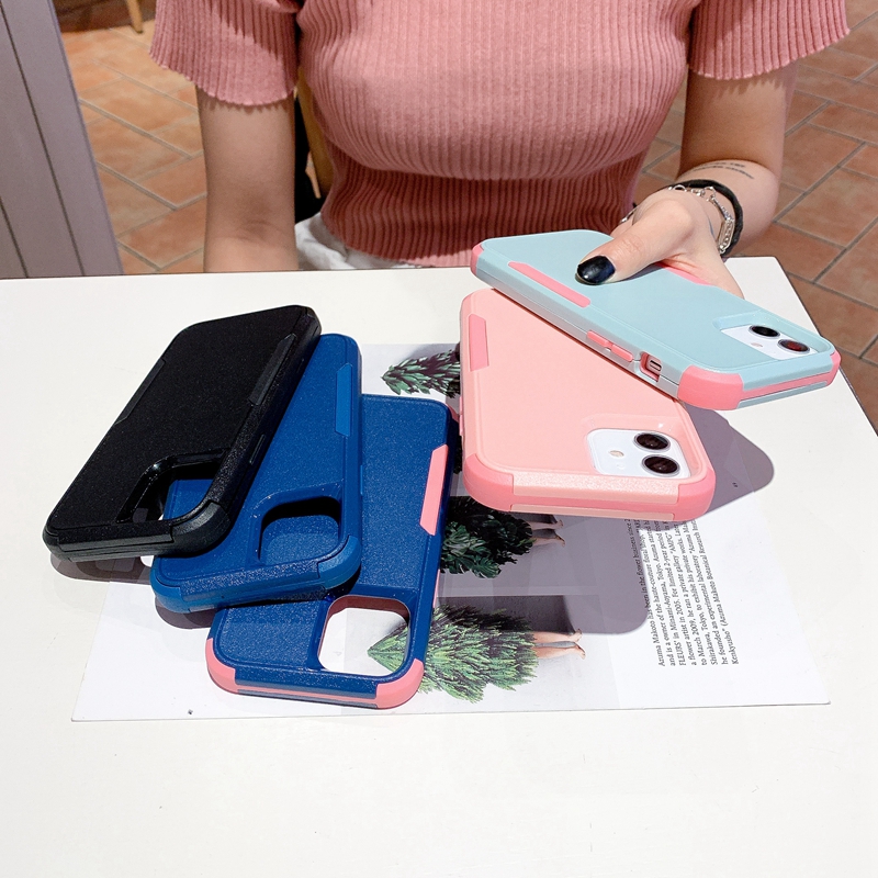 苹果12手机壳iphone11屏幕保护13套X女XR加厚xsmax包边pro防摔男mini全包8plus硅胶7P硬壳6sp气囊6适用14套15 - 图1