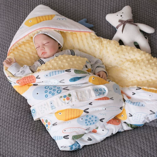 Детское одеяло для новорожденных для младенца, увеличенная толщина