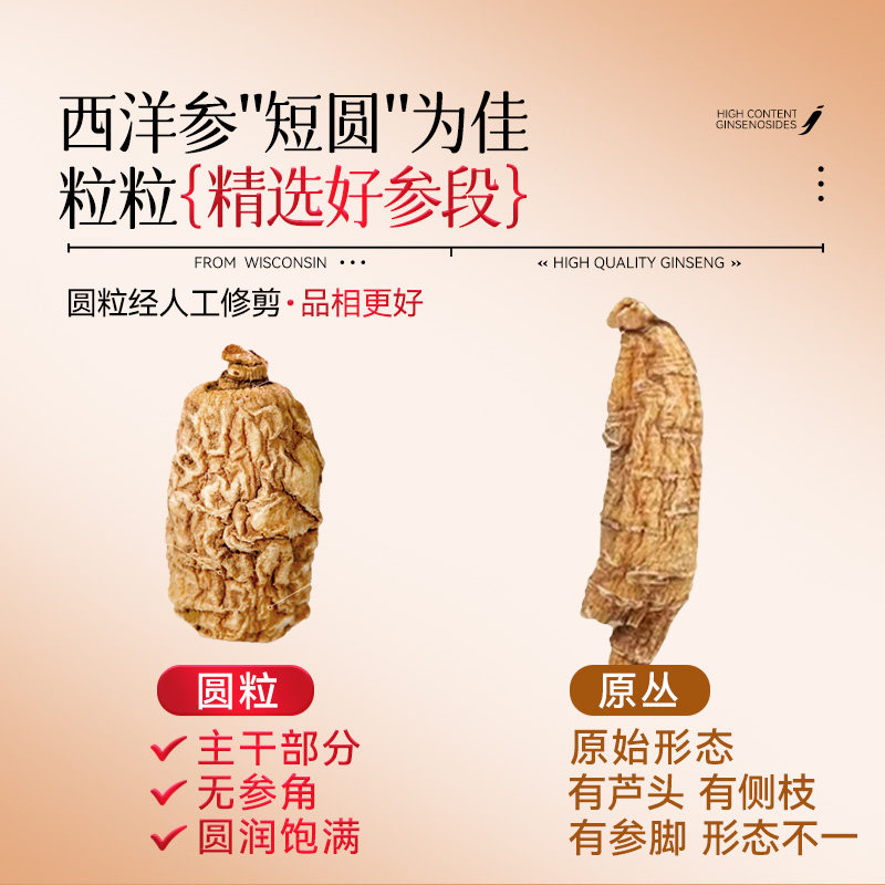 年货送礼】余仁生美国进口花旗参正宗西洋参1g圆粒礼盒特级滋补,淘宝优惠券,粉丝福利购,淘宝优惠卷