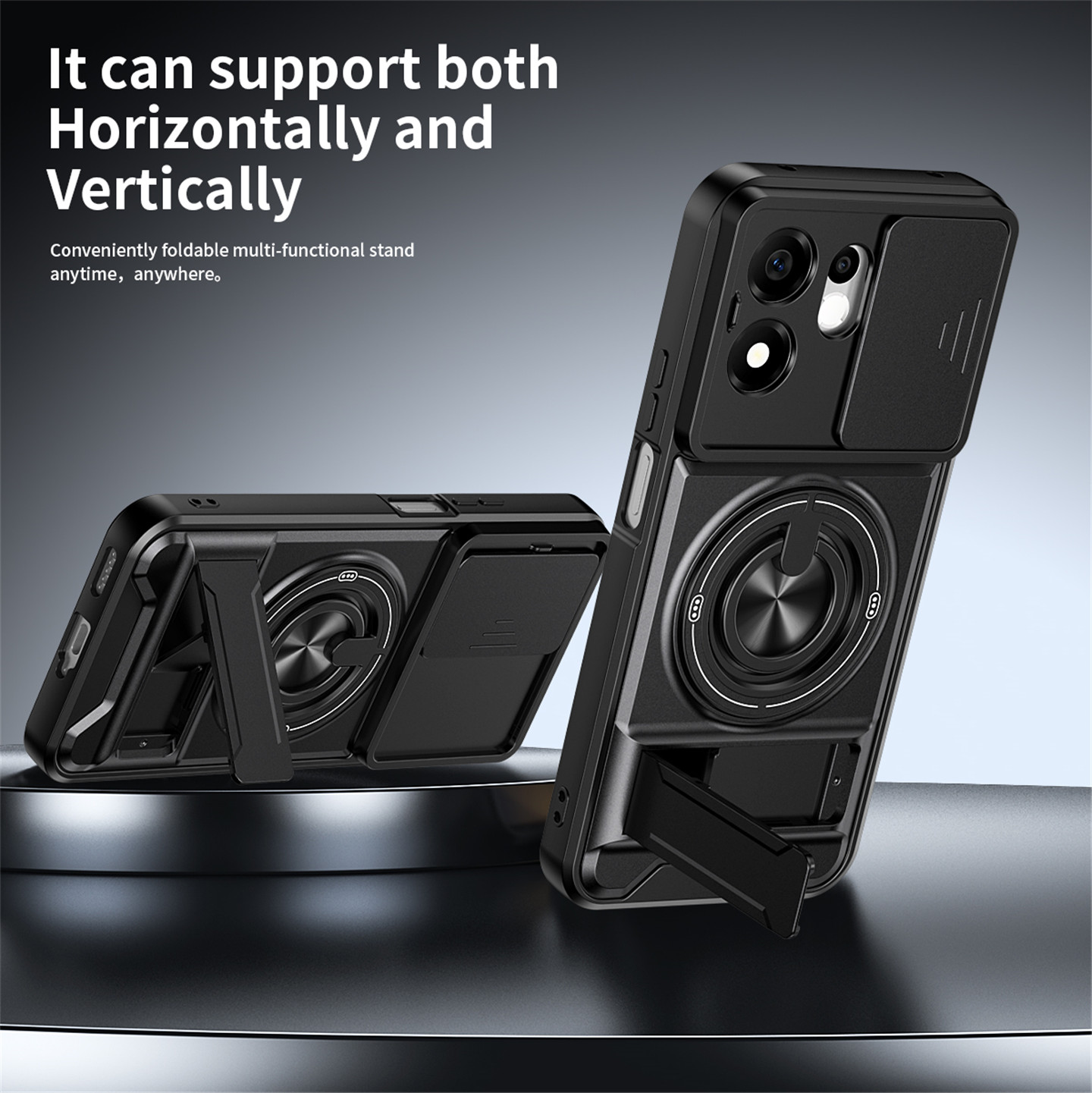 Suitable for Honor 600S international version mobile phone case with lens cover and sliding window honor600s protective cover all-inclusive anti-fall MRK-NX1 case 3 ports 5G men and women new magnetic holder overseas