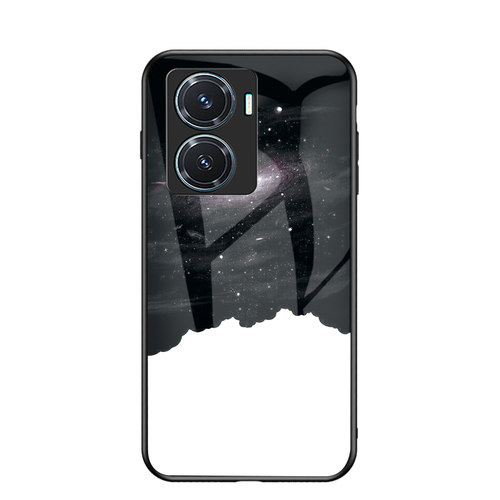 适用vivo y77手机壳V2219A全包防摔vivoy77硅胶保护套vivoy775g国内版彩绘玻璃viov丫七七潮牌男女款viv0外壳 - 图3