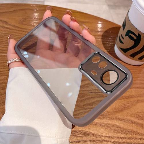 适用红米note12s手机壳新款带镜头膜Redmi Note 12S硅胶保护套2303CRA44男女小清新小米nota12s透明软壳nt12s - 图2