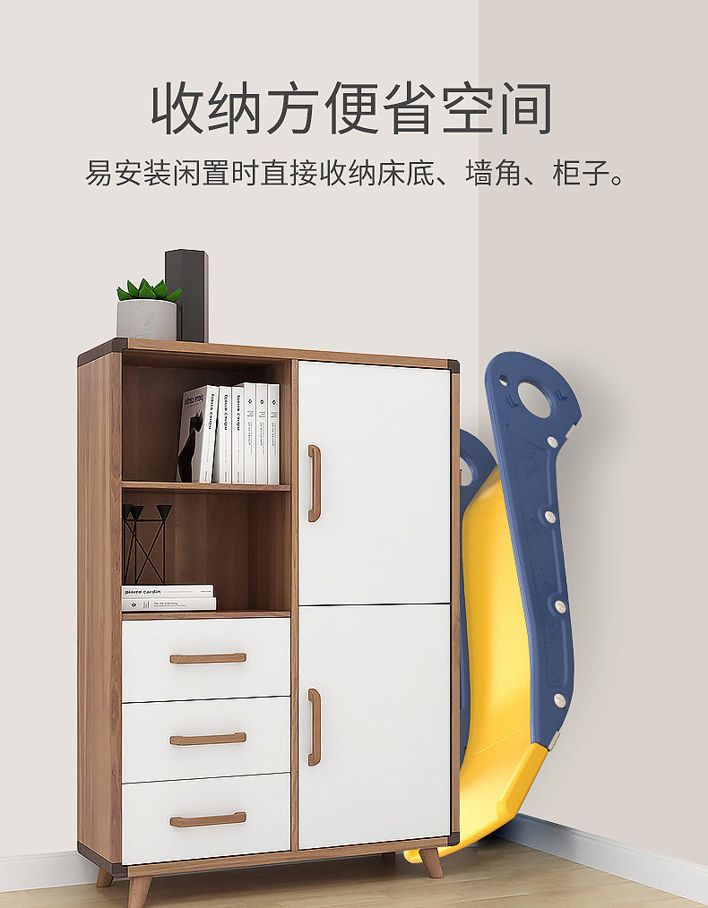 家庭沙发游乐园宝宝室内小型玩具 橙汁儿母婴滑梯