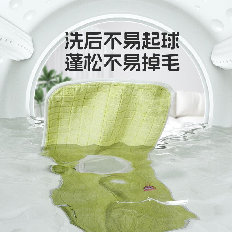 Children's washcloth, waterproof bib, brushing teeth, non-wet clothes, bib, gargling, wiping face, multifunctional towel, baby face washcloth