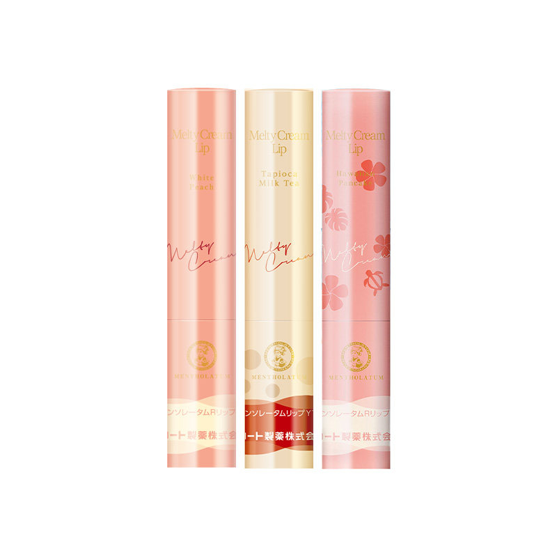曼秀雷敦白桃奶茶松饼女保湿润唇膏 曼秀雷敦海外润唇膏