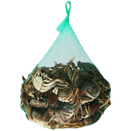 螃蟹网袋包邮包装大闸蟹水产网兜袋批发塑料小网眼袋手提编织袋子 - 图3