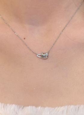 发卡小猫气质精致锁骨链简约百搭时尚可爱清新甜美小众设计感项链