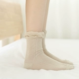 Летние тонкие дышащие послеродовые хлопковые осенние носки для беременных для молодой матери, впитывают пот и запах