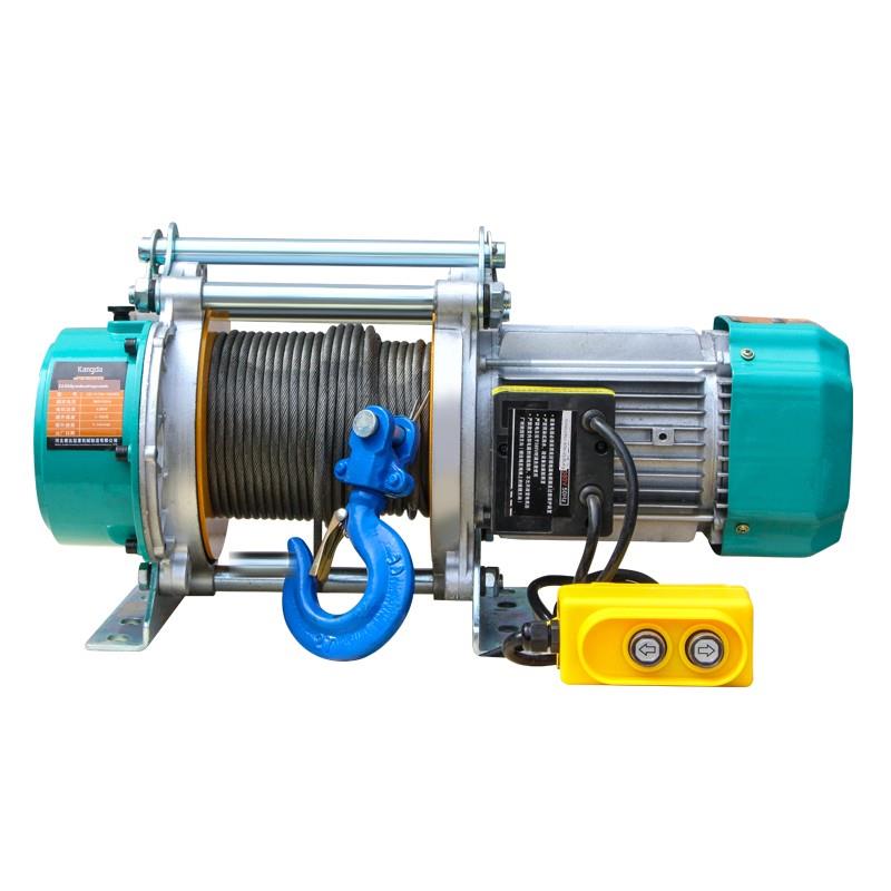 小型绞车快速提升起重机铝壳起重机家用电动葫芦220V380V起重机 - 图3