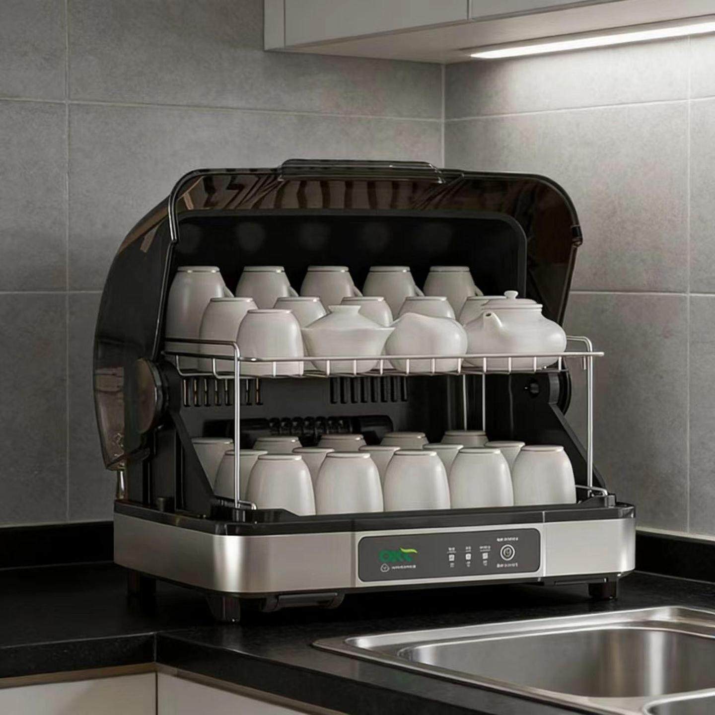 防尘杀菌机酒店办公室茶杯消毒柜杀菌柜立式消毒柜家用幼儿园口杯,淘宝优惠券,粉丝福利购,淘宝优惠卷