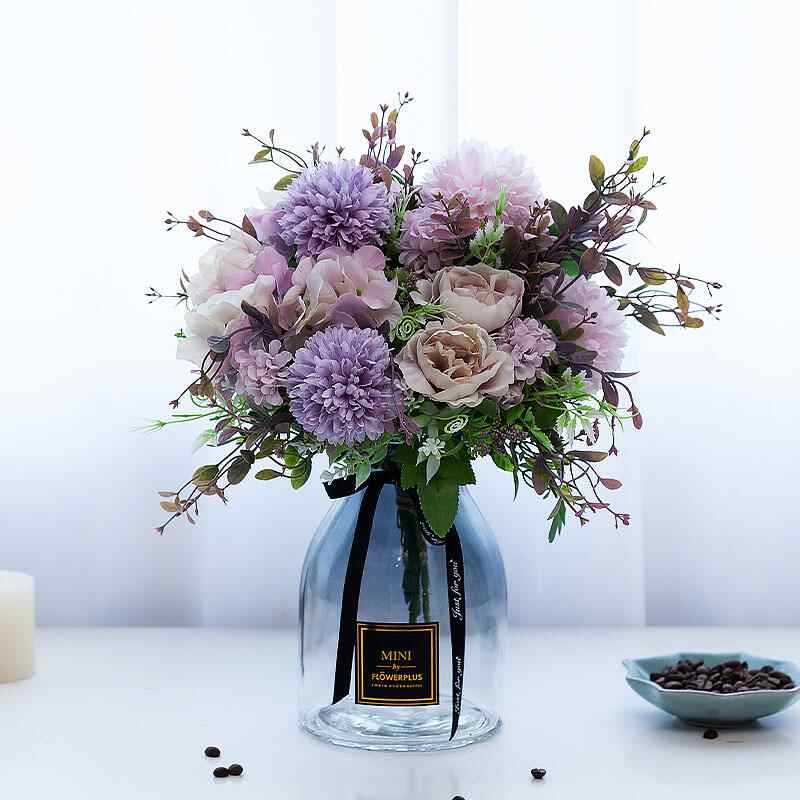 紫色绣球花 新人首单立减十元 21年9月 淘宝海外