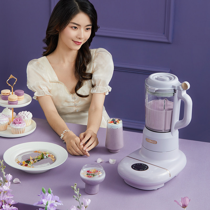七彩叮当家用全自动加热静音破壁机 七彩叮当破壁机