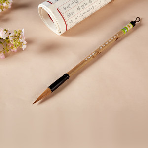 九成宫用笔狼毫 上海周虎臣旗舰店毛笔 全新升级 原名 九成宫临帖狼毫 欧体楷书 初学练习